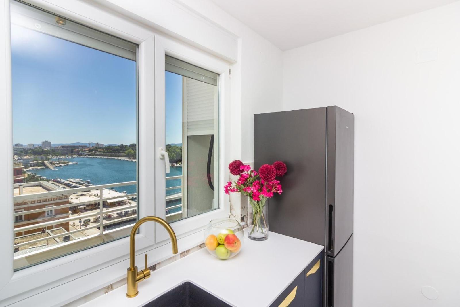 Sea View Mia Apartment Just Renovated Zadar Exteriör bild