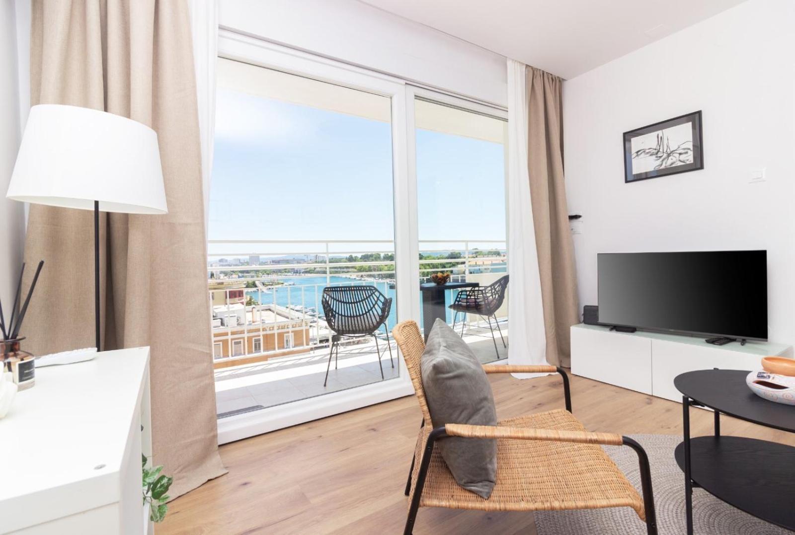 Sea View Mia Apartment Just Renovated Zadar Exteriör bild